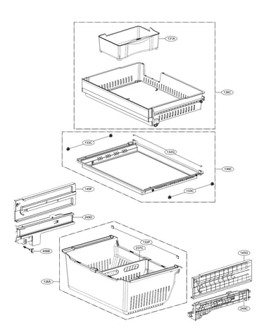 Freezer parts