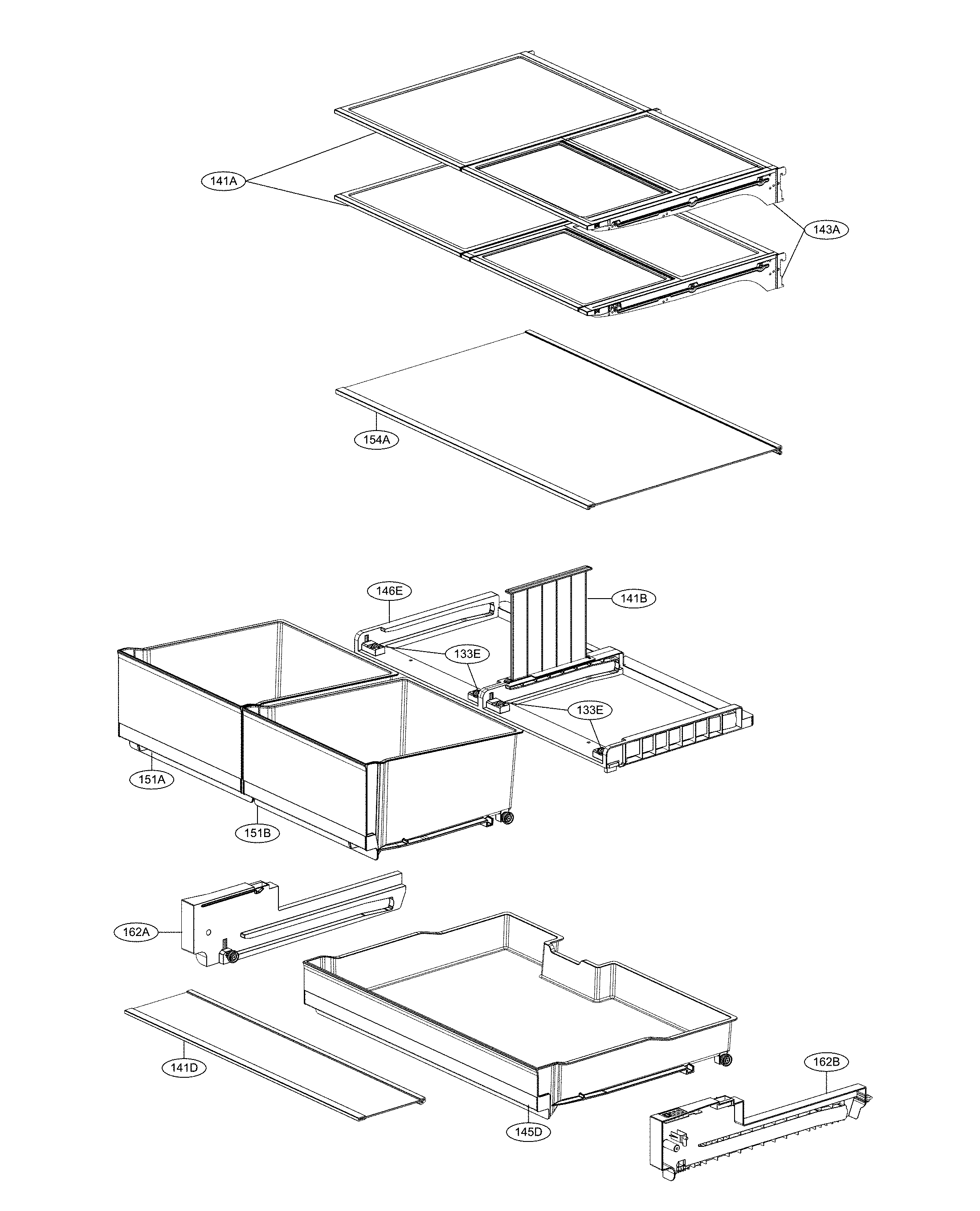 Refrigerator parts