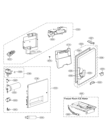 Ice maker parts