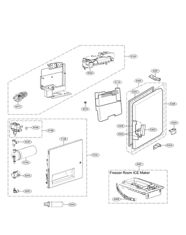 Ice maker parts