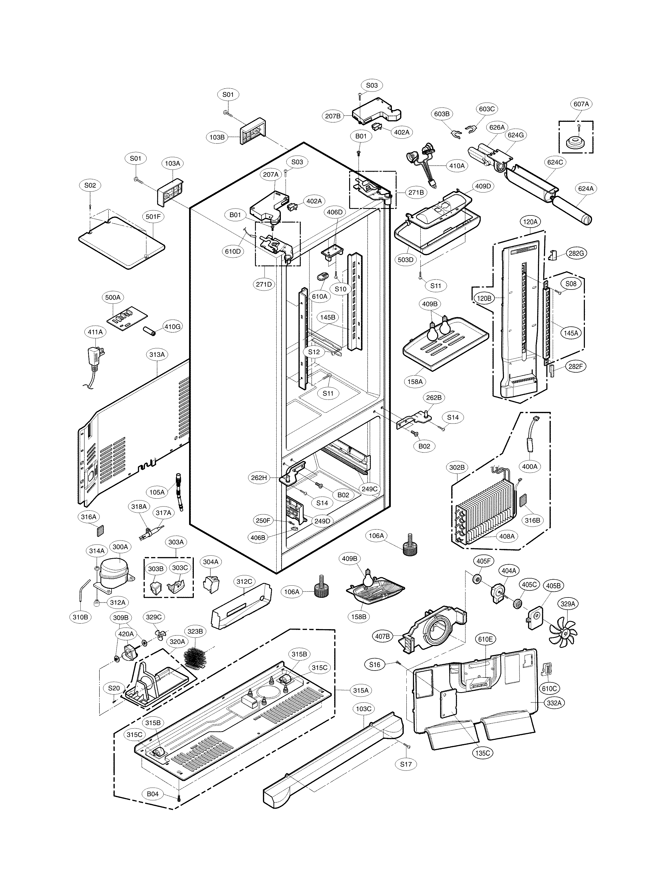 CASE PARTS