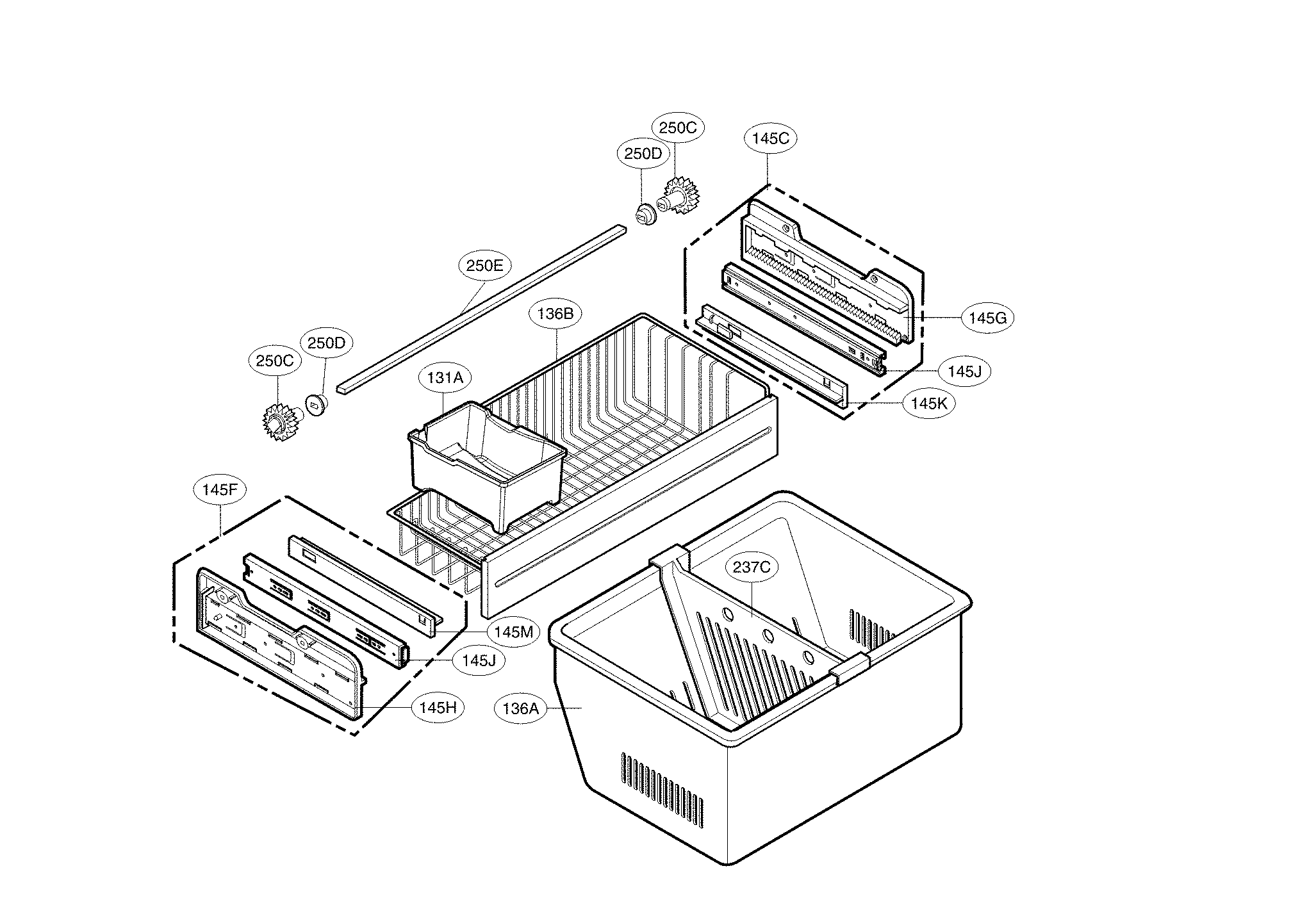 FREEZER PARTS