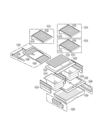 Refrigerator parts