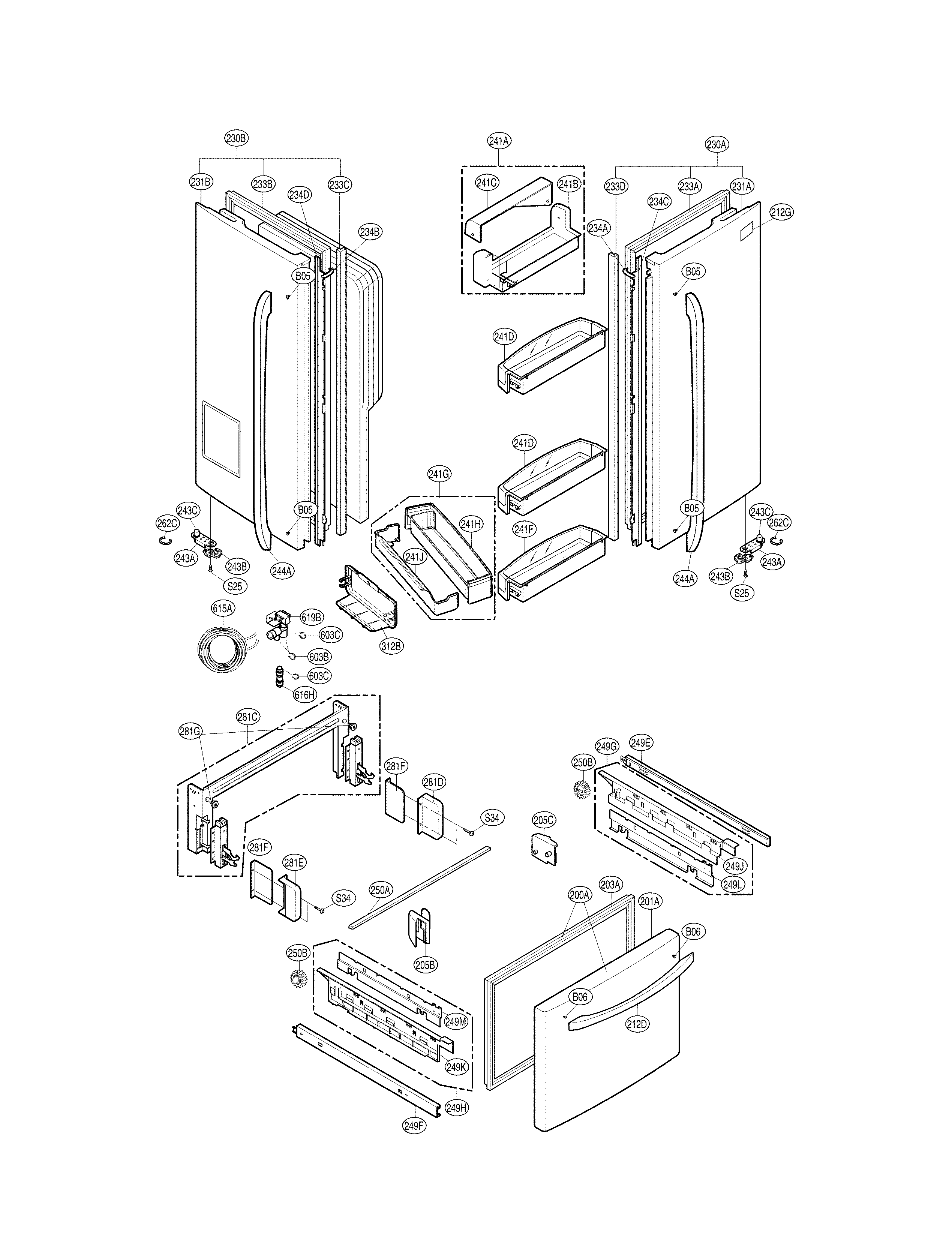 Door parts