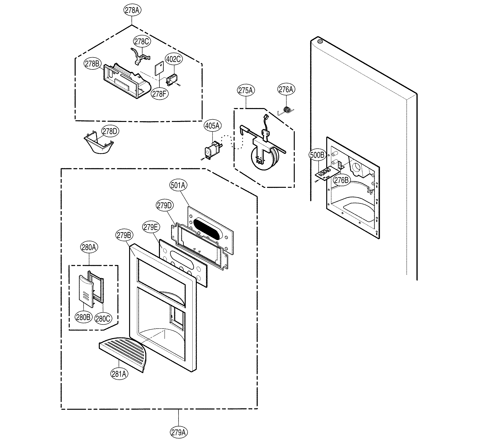 Dispenser parts