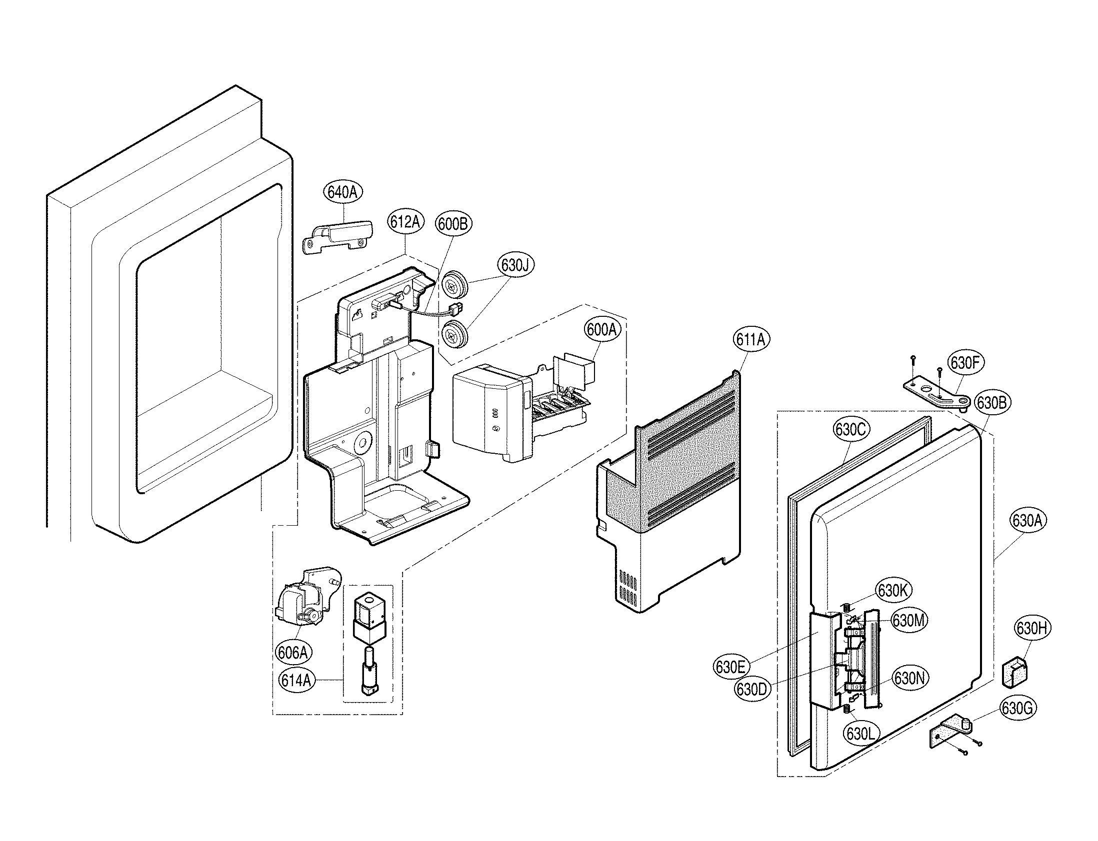 Ice maker parts