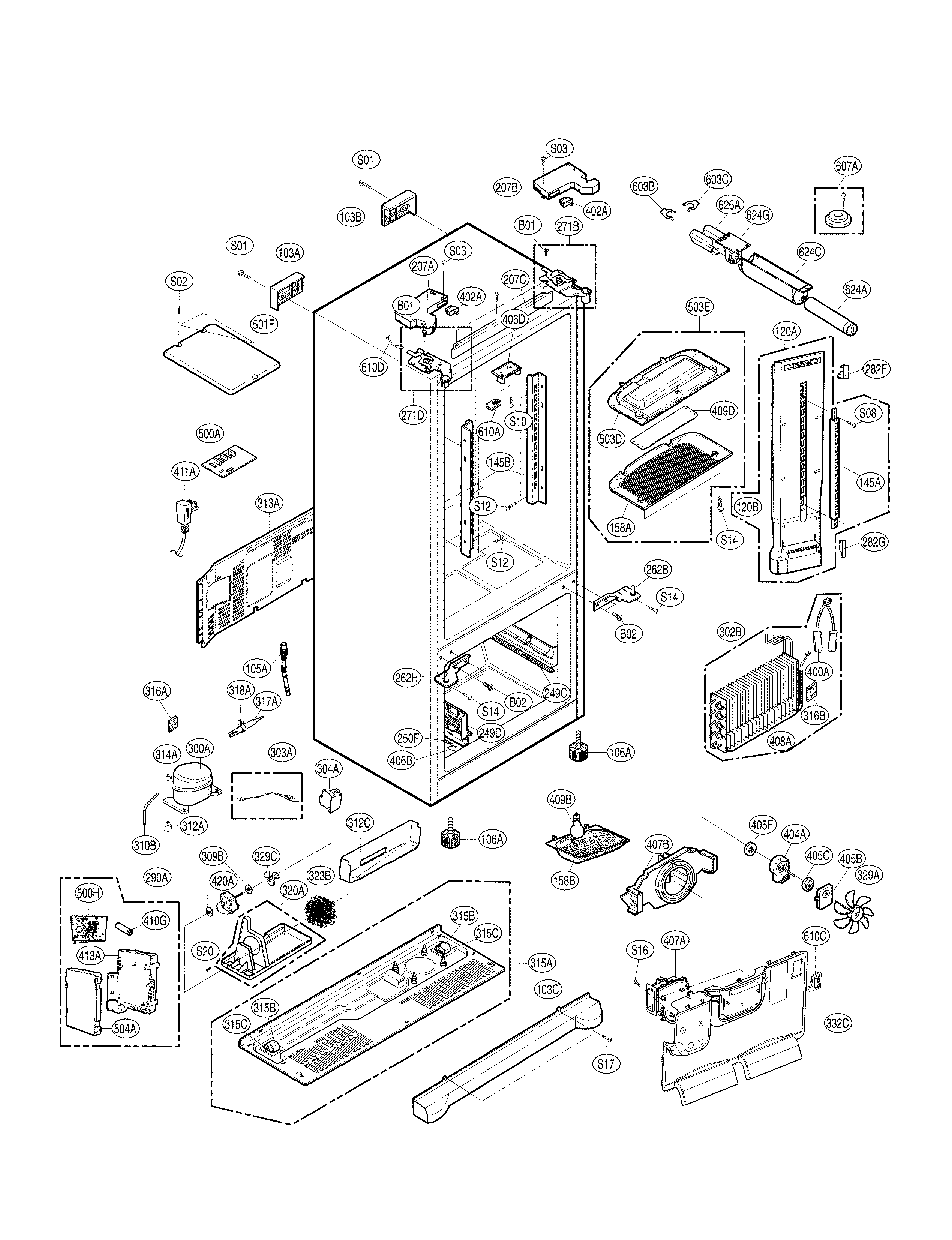 Case parts