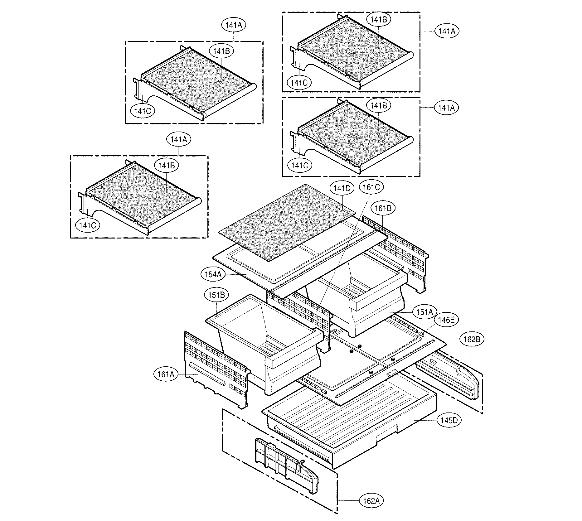 Refrigerator parts