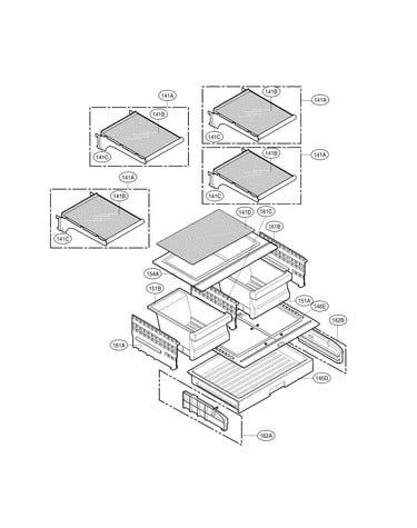 Refrigerator parts