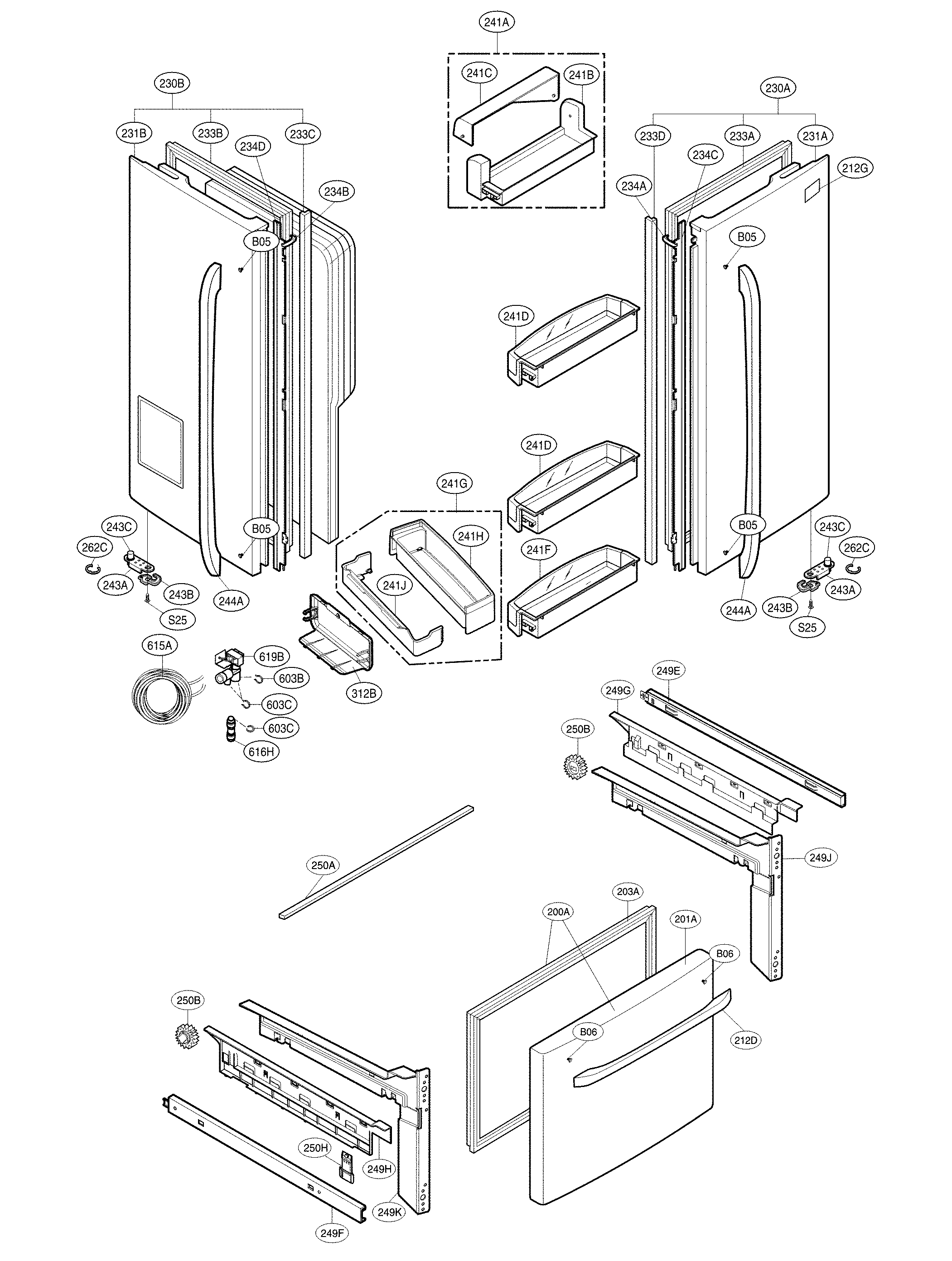 Door parts