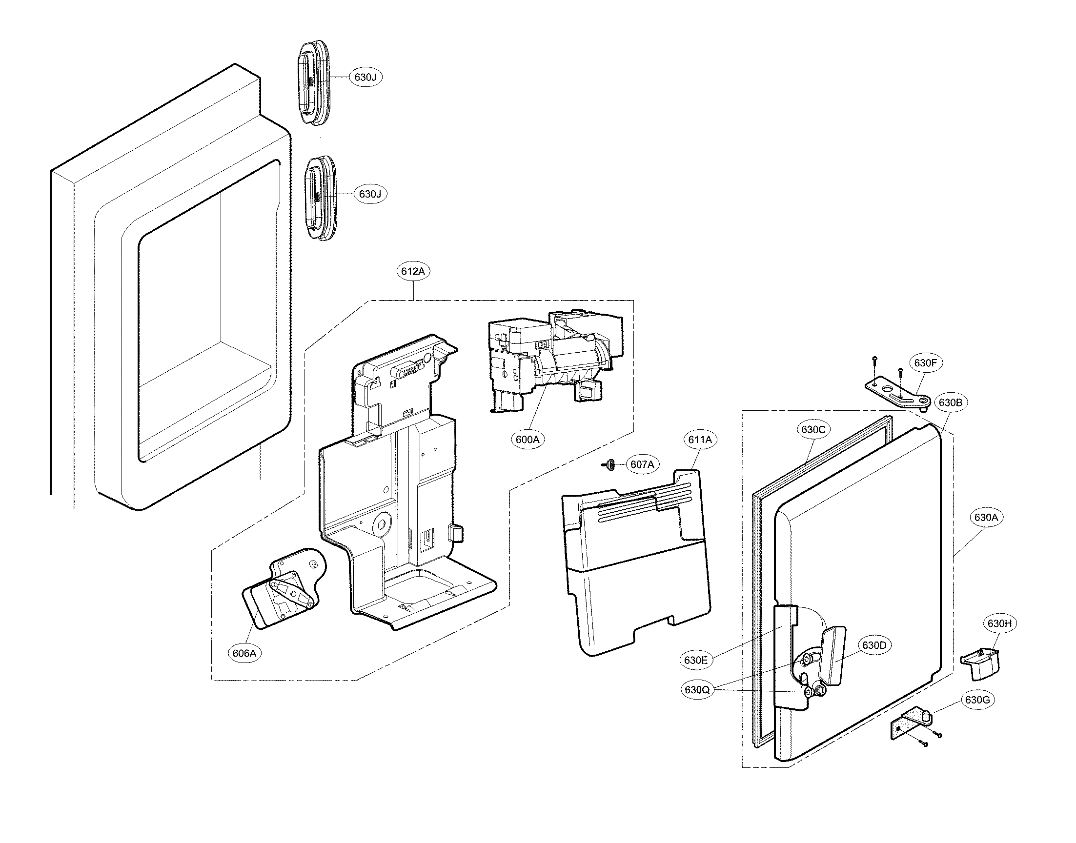 Ice maker parts