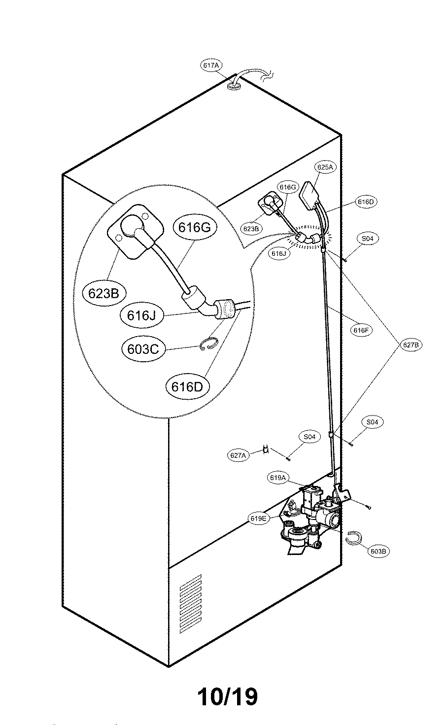 VALVE AND WATER PARTS