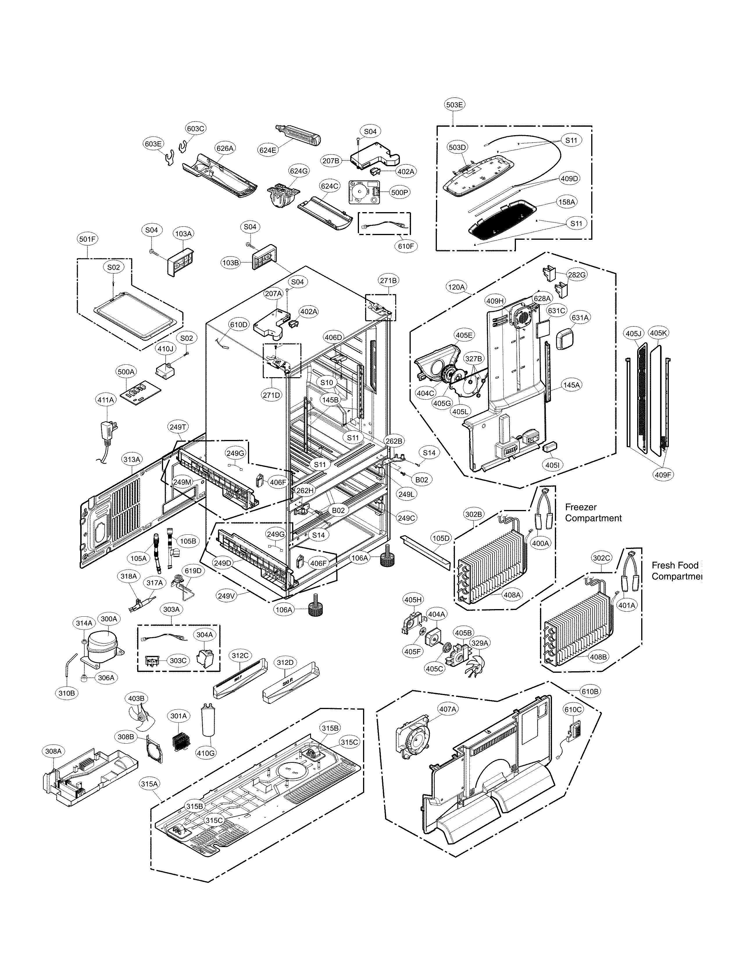 Case parts