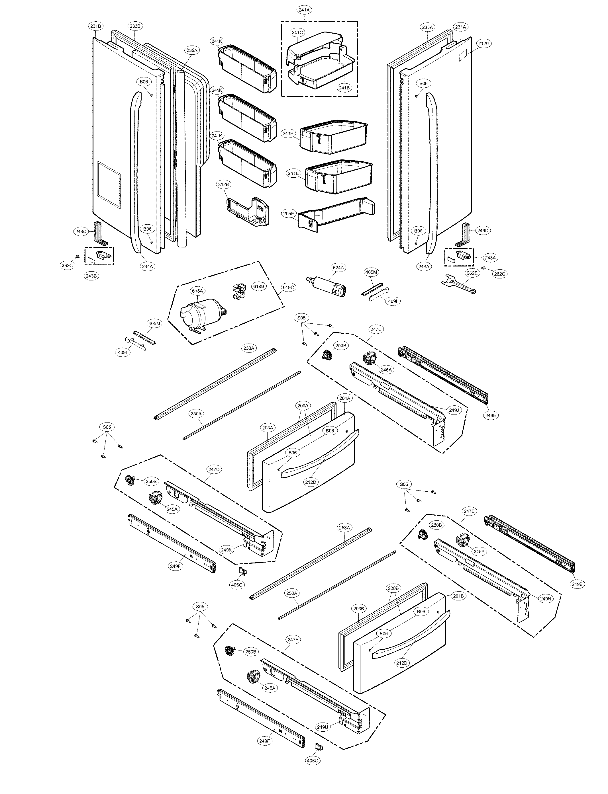 Door parts