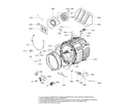 Kenmore 79641462910 drum parts diagram