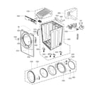 Kenmore 79681362910 cabinet parts diagram