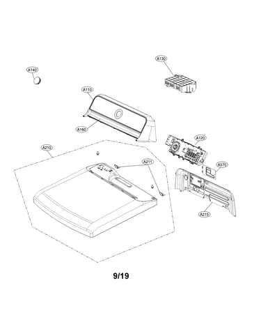 Control panel and plate assembly