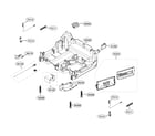 LG LDF5545WW/00 base assembly diagram