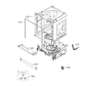 LG LDF5678ST/00 exploded view diagram