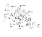 LG LDF5678ST/00 base assembly diagram