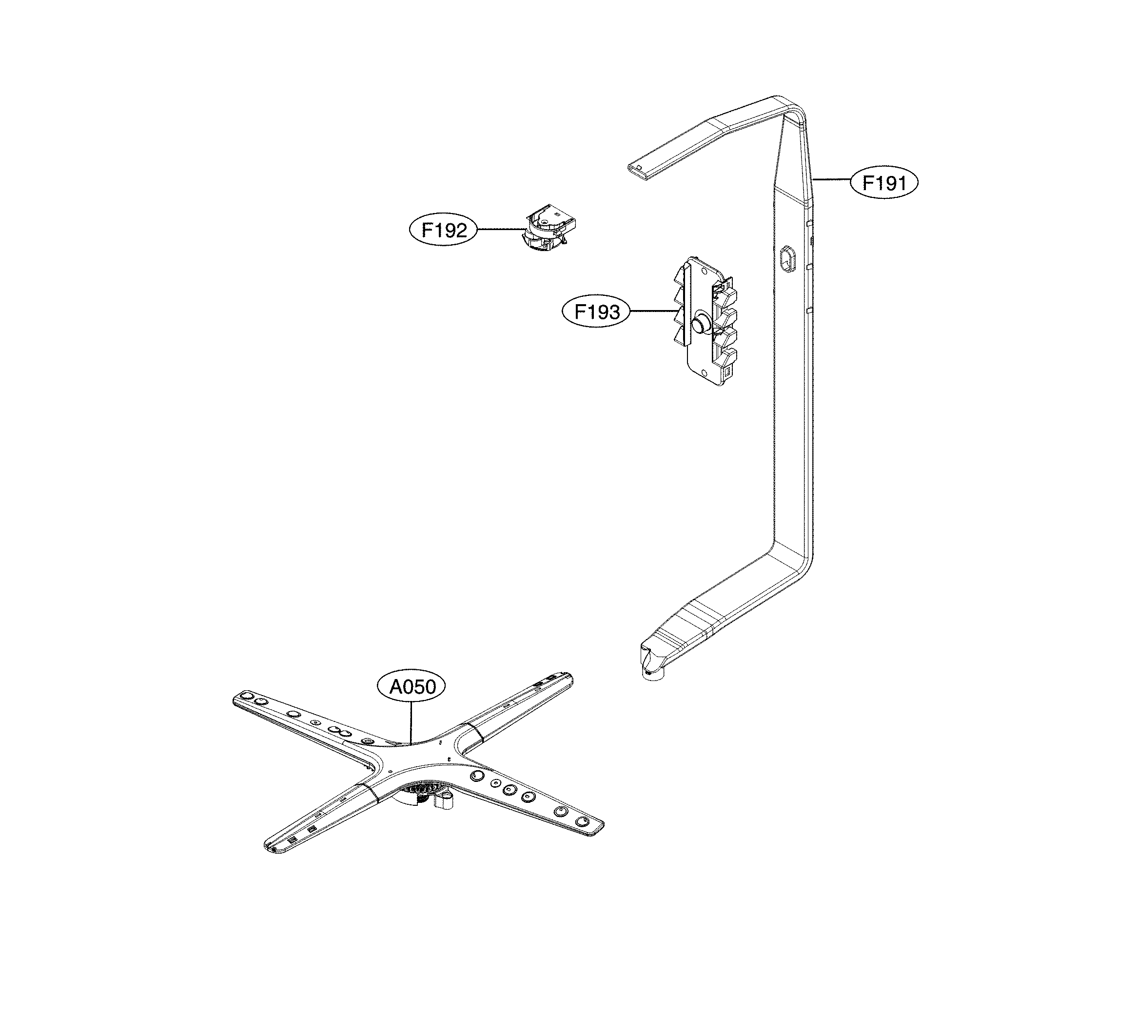 Water guide assembly