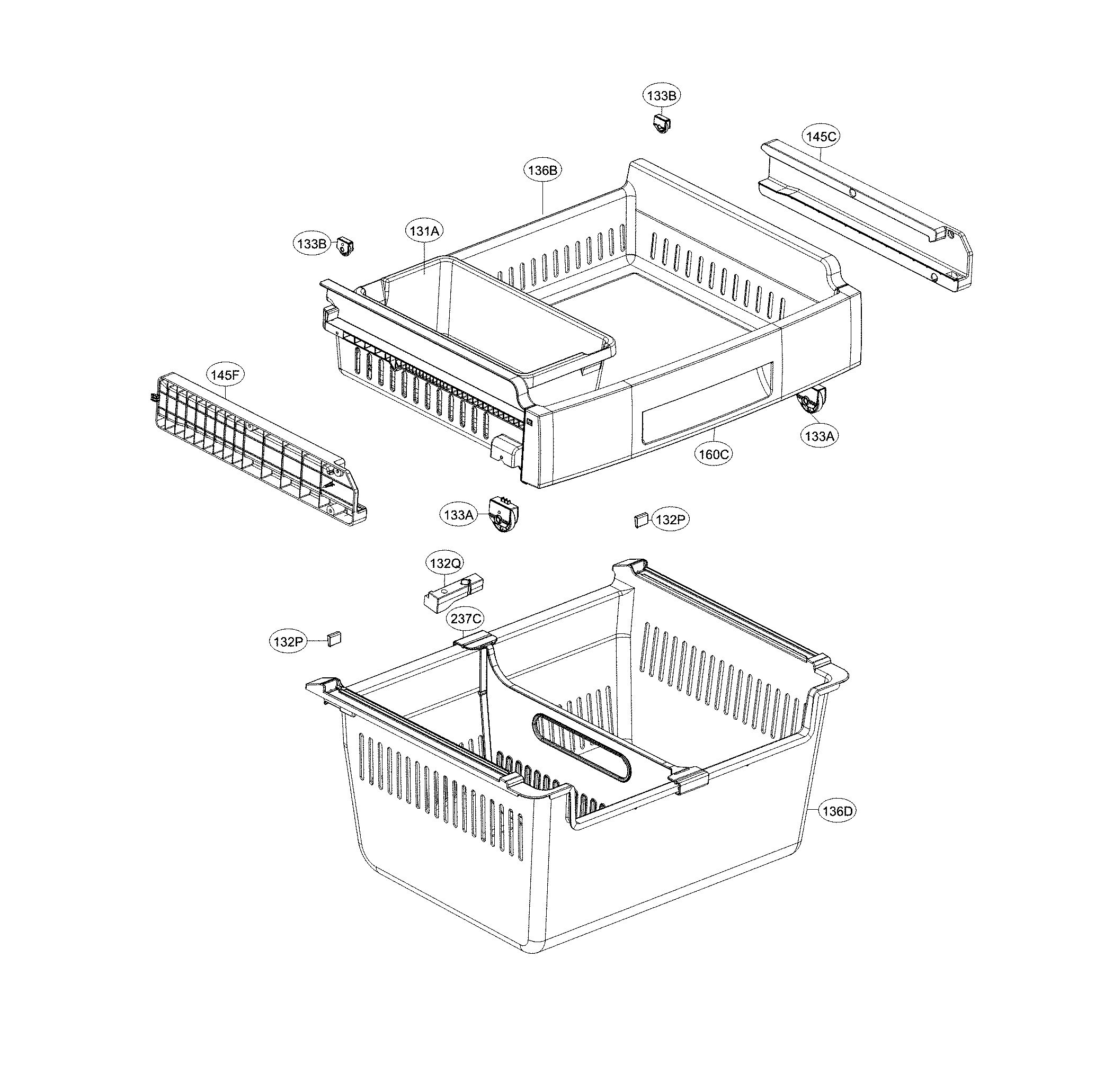 Freezer parts