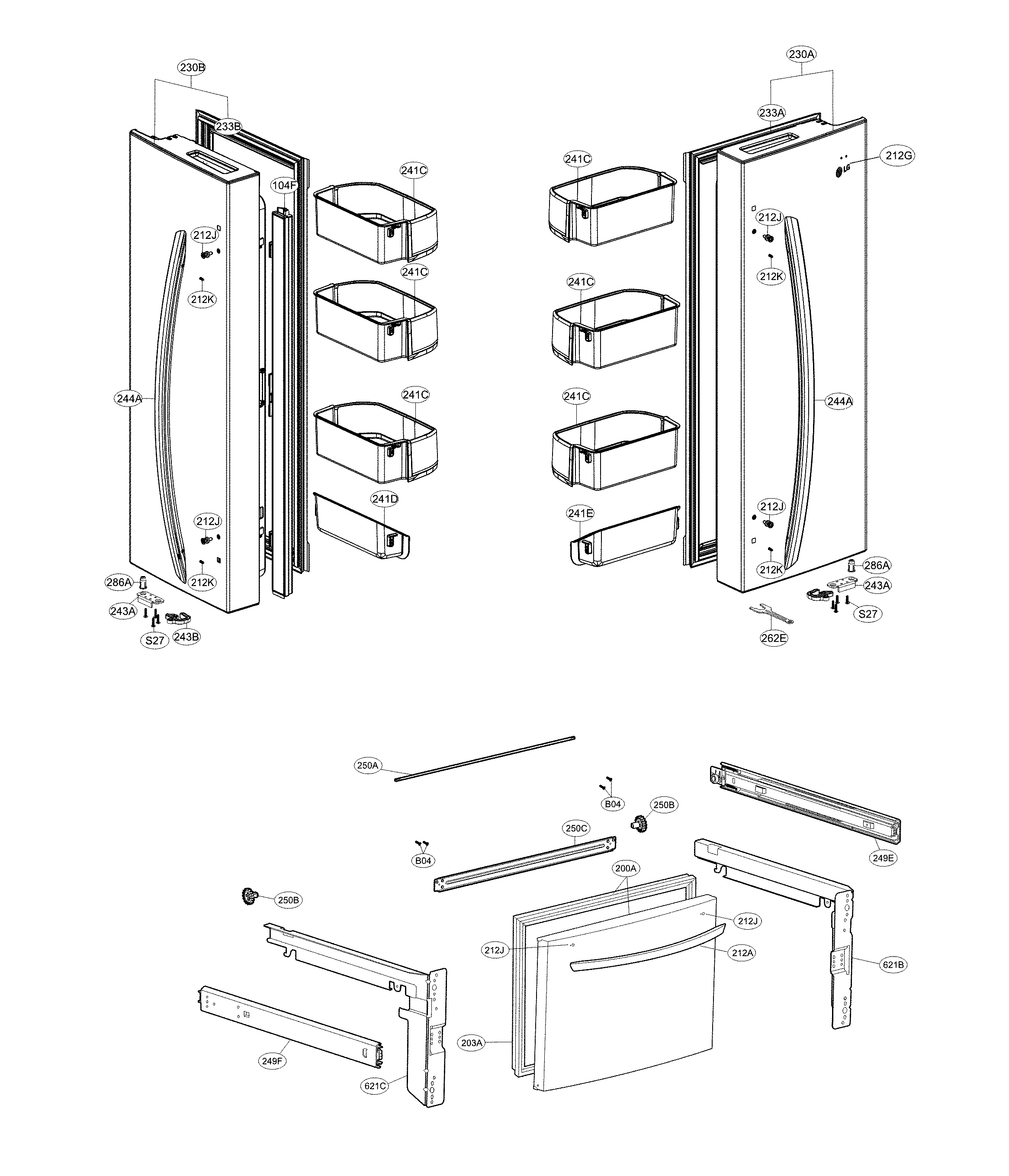 Door parts