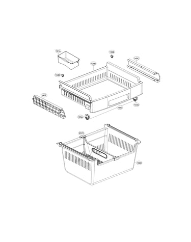 Freezer parts