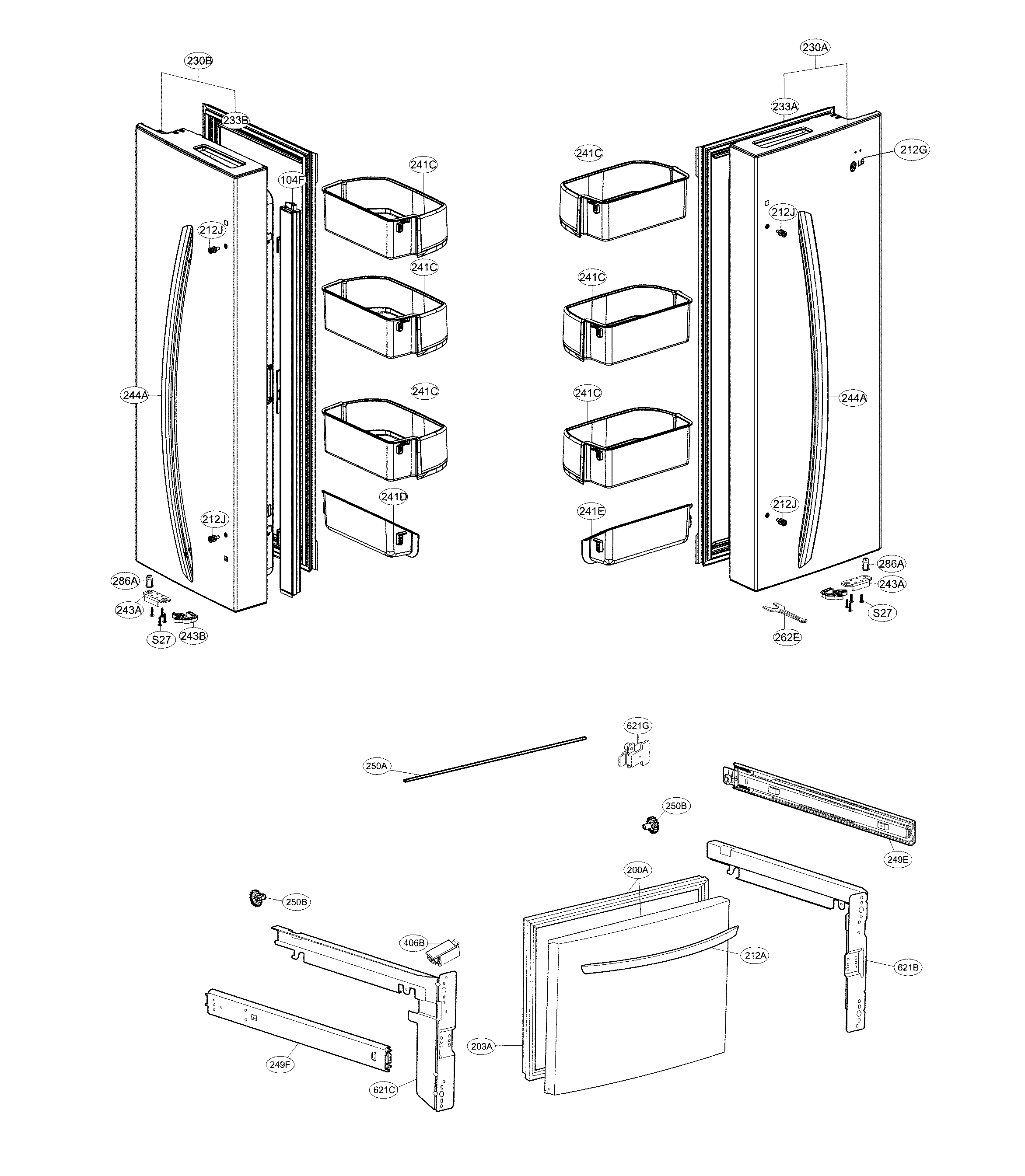 Door parts
