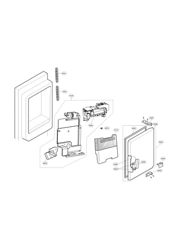 Icemaker & ice bin parts