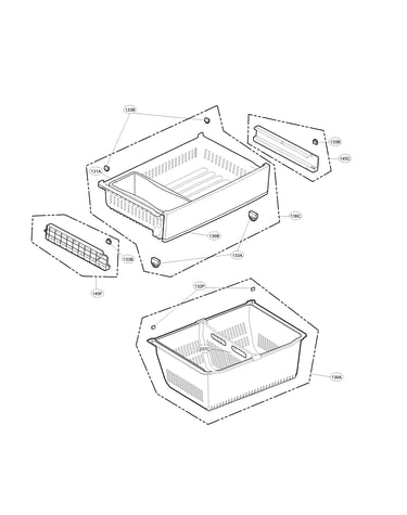 Freezer parts