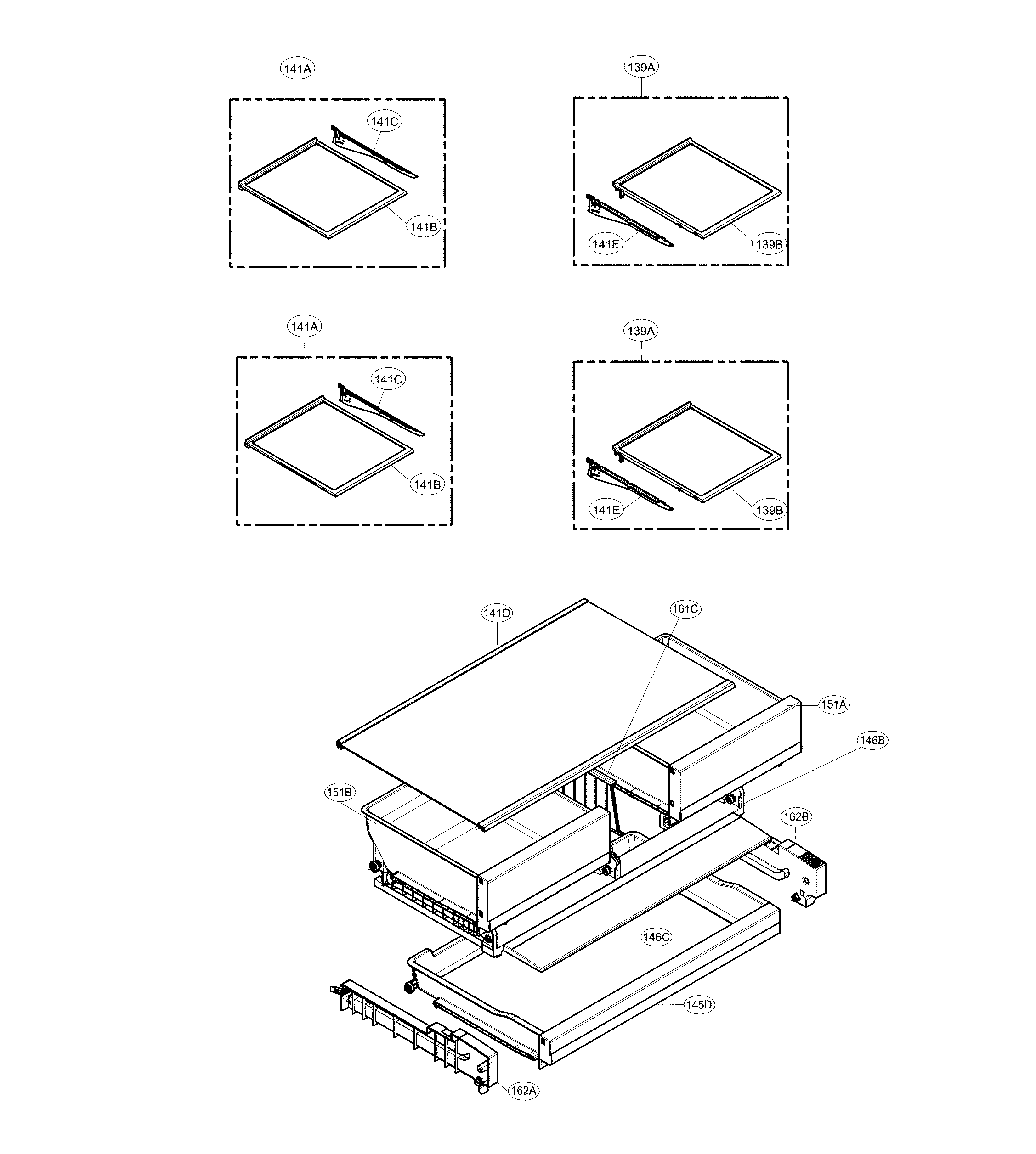 Refrigerator parts