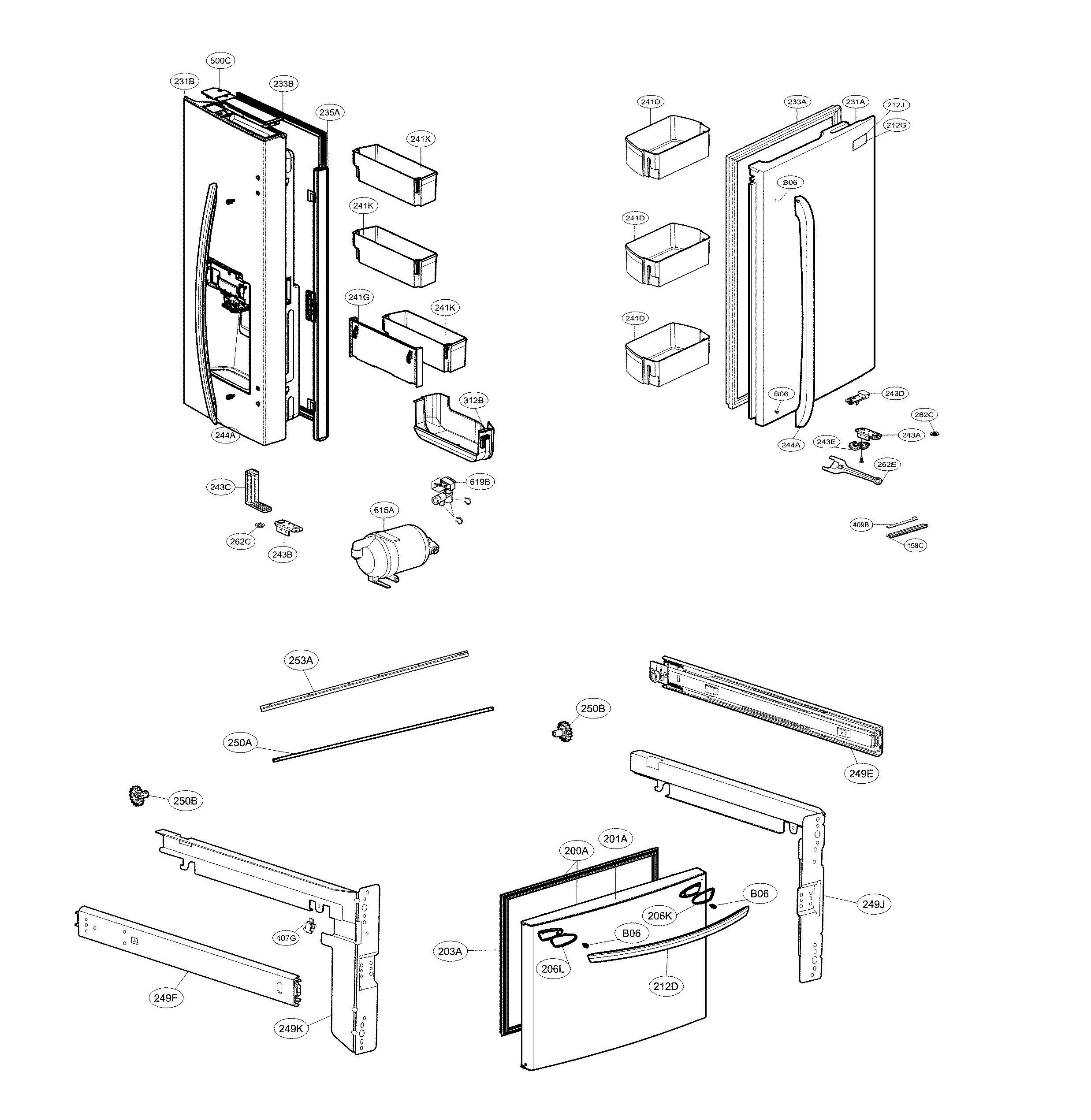 Door parts