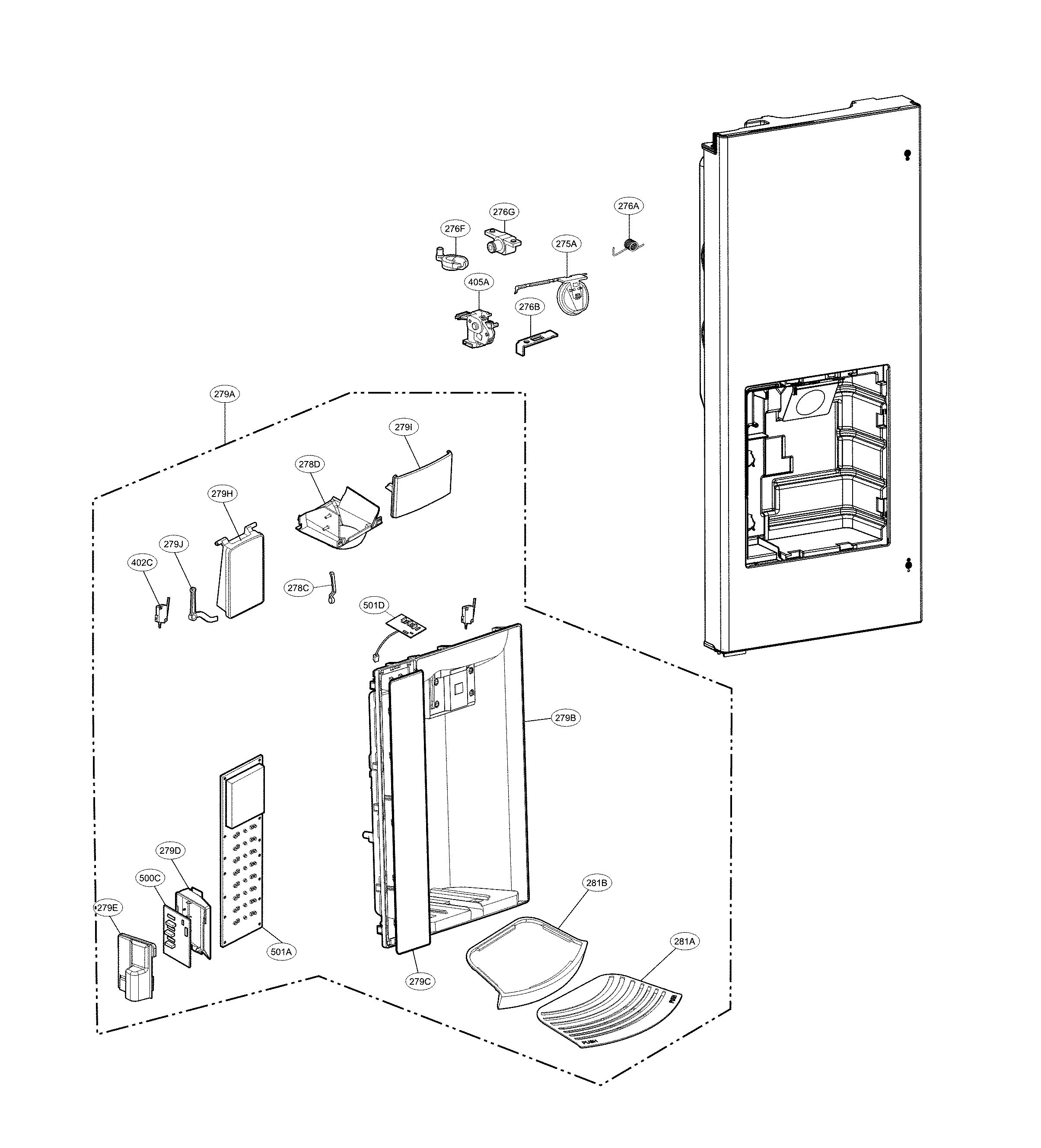 Dispenser parts