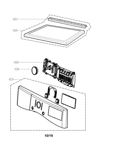 Control panel parts