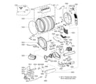 Kenmore 79691462910 drum parts diagram