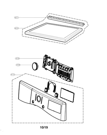 Control panel parts
