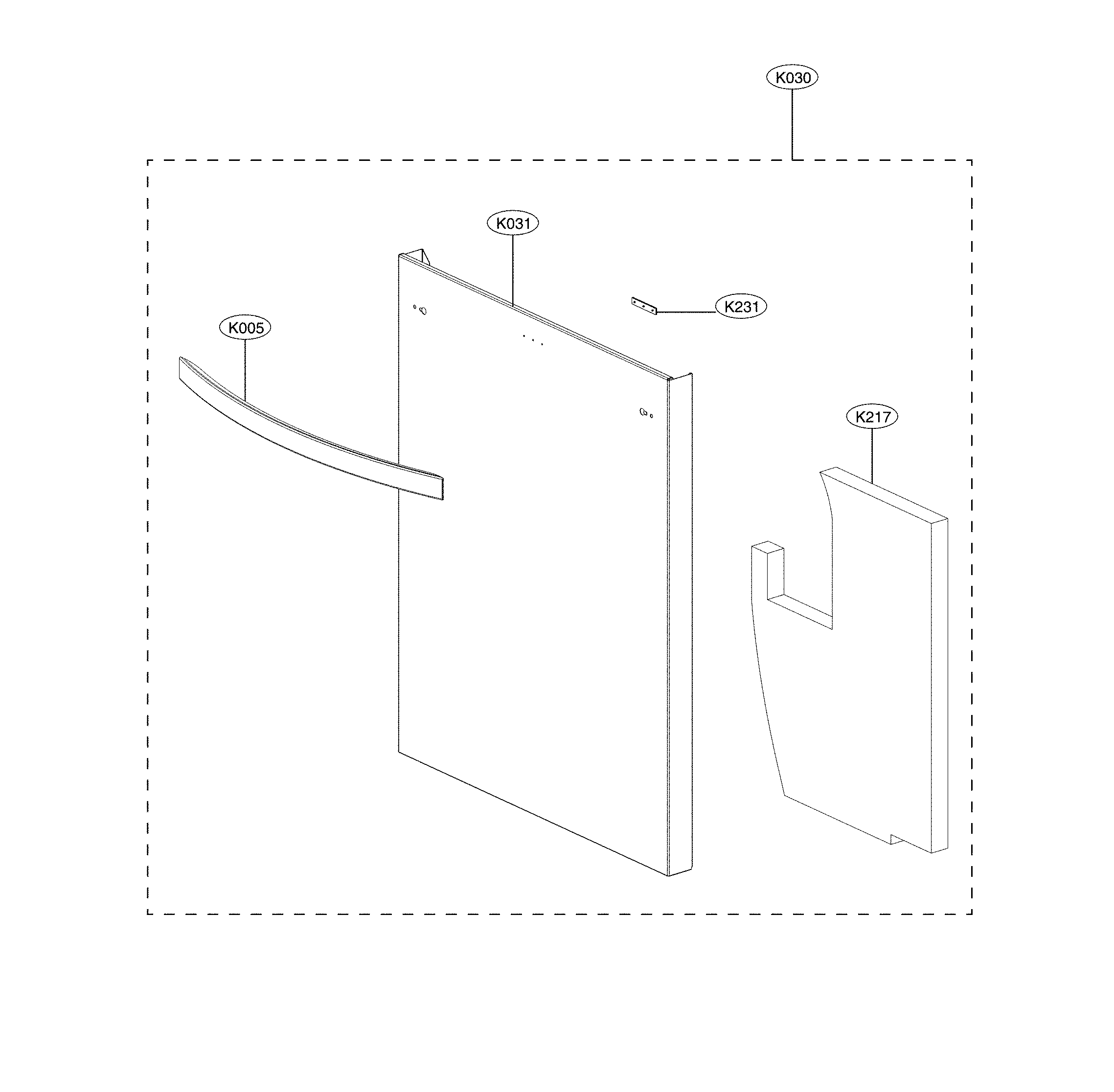 Front cover parts