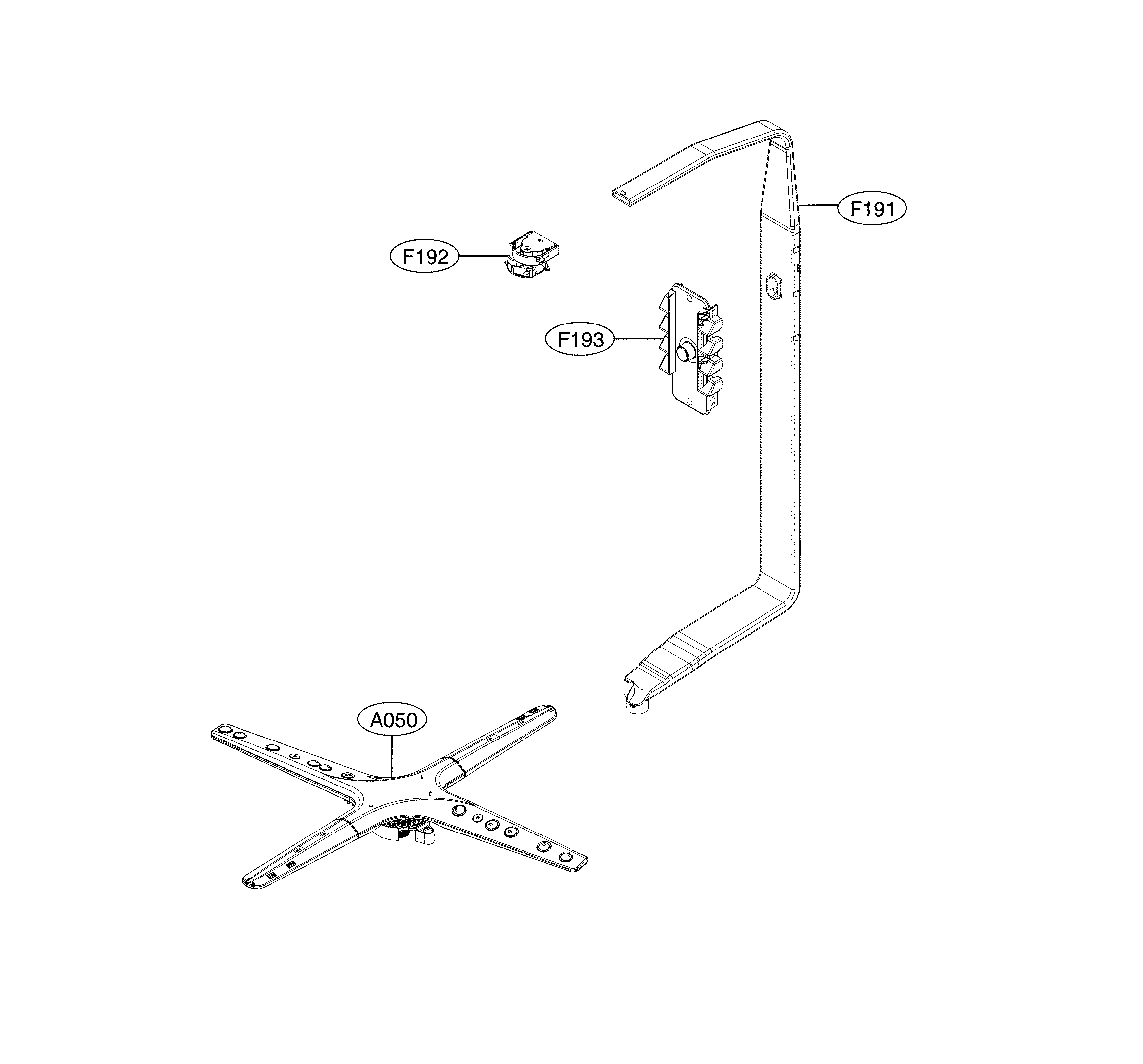 Water guide parts