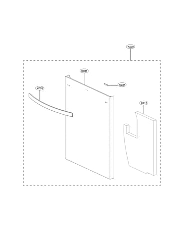Front cover parts