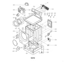 Kenmore 79641172212 cabinet parts diagram