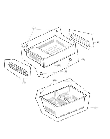 Freezer parts