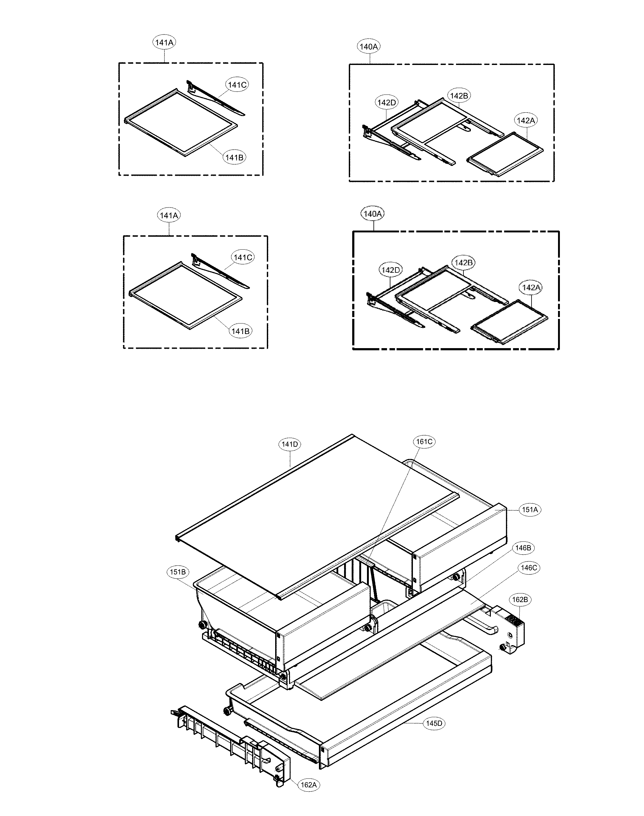 Refrigerator parts