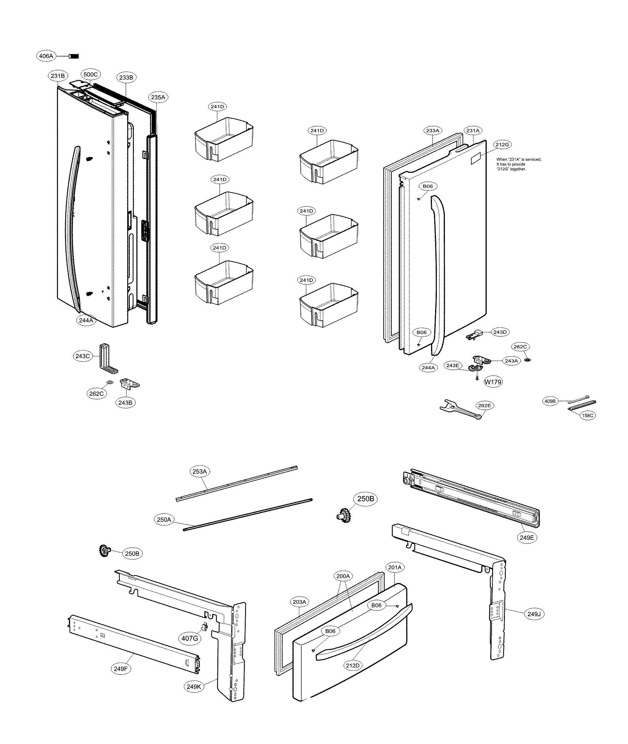 Door parts