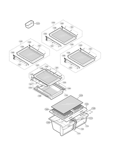 Refrigerator parts