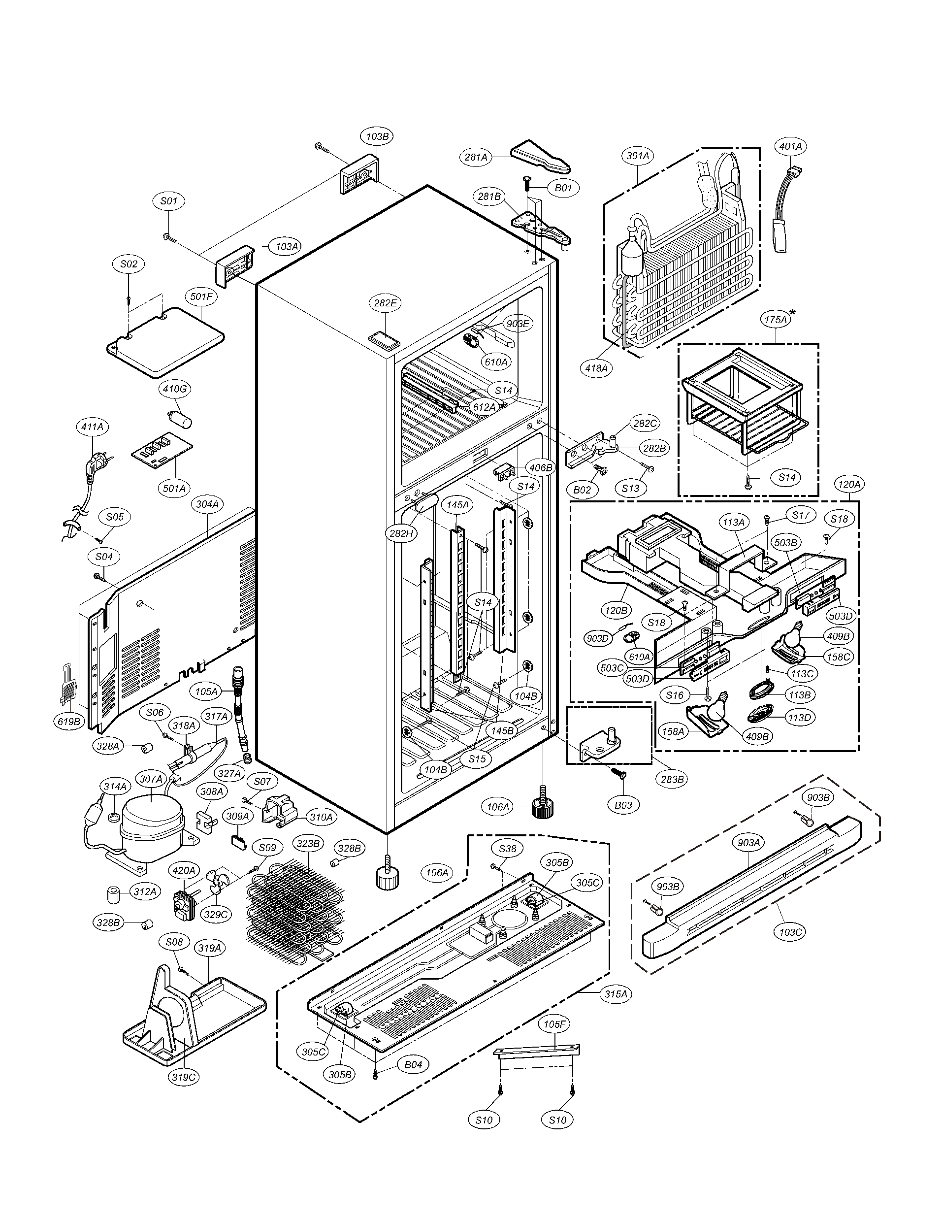 Case parts