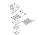 Kenmore 79575952400 freezer parts diagram