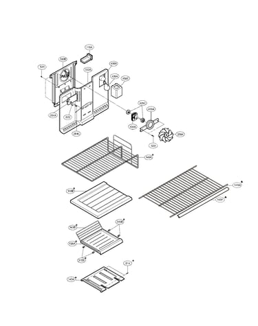 Freezer parts