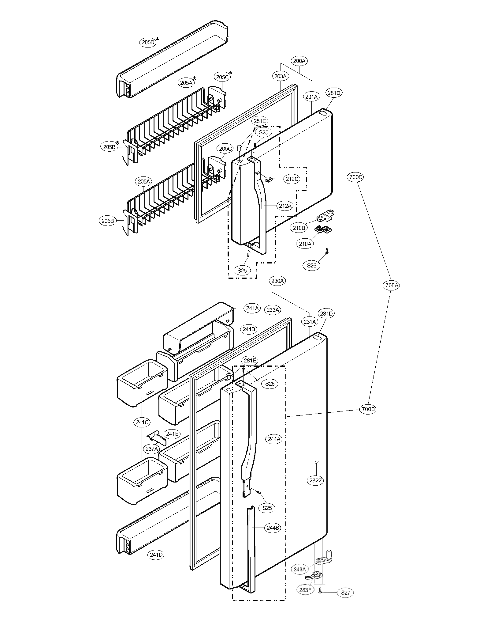 Door parts