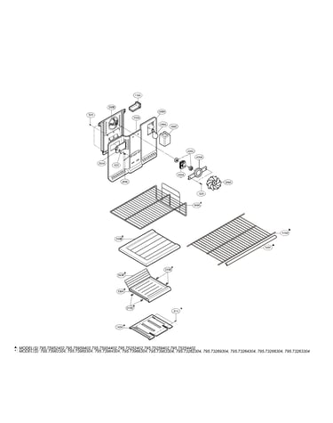 Freezer parts